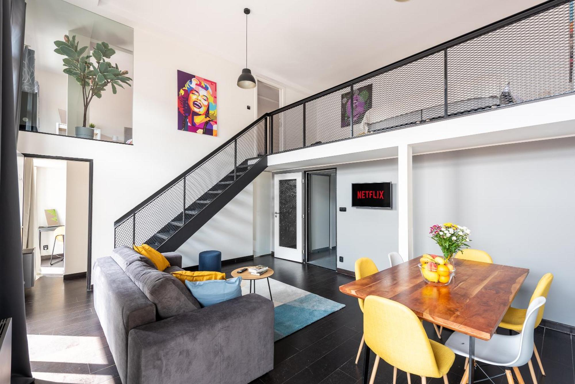 Duplex Apartment With 3 Bedrooms Prag Dış mekan fotoğraf