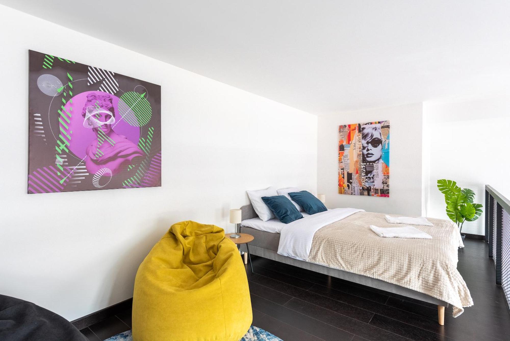 Duplex Apartment With 3 Bedrooms Prag Dış mekan fotoğraf